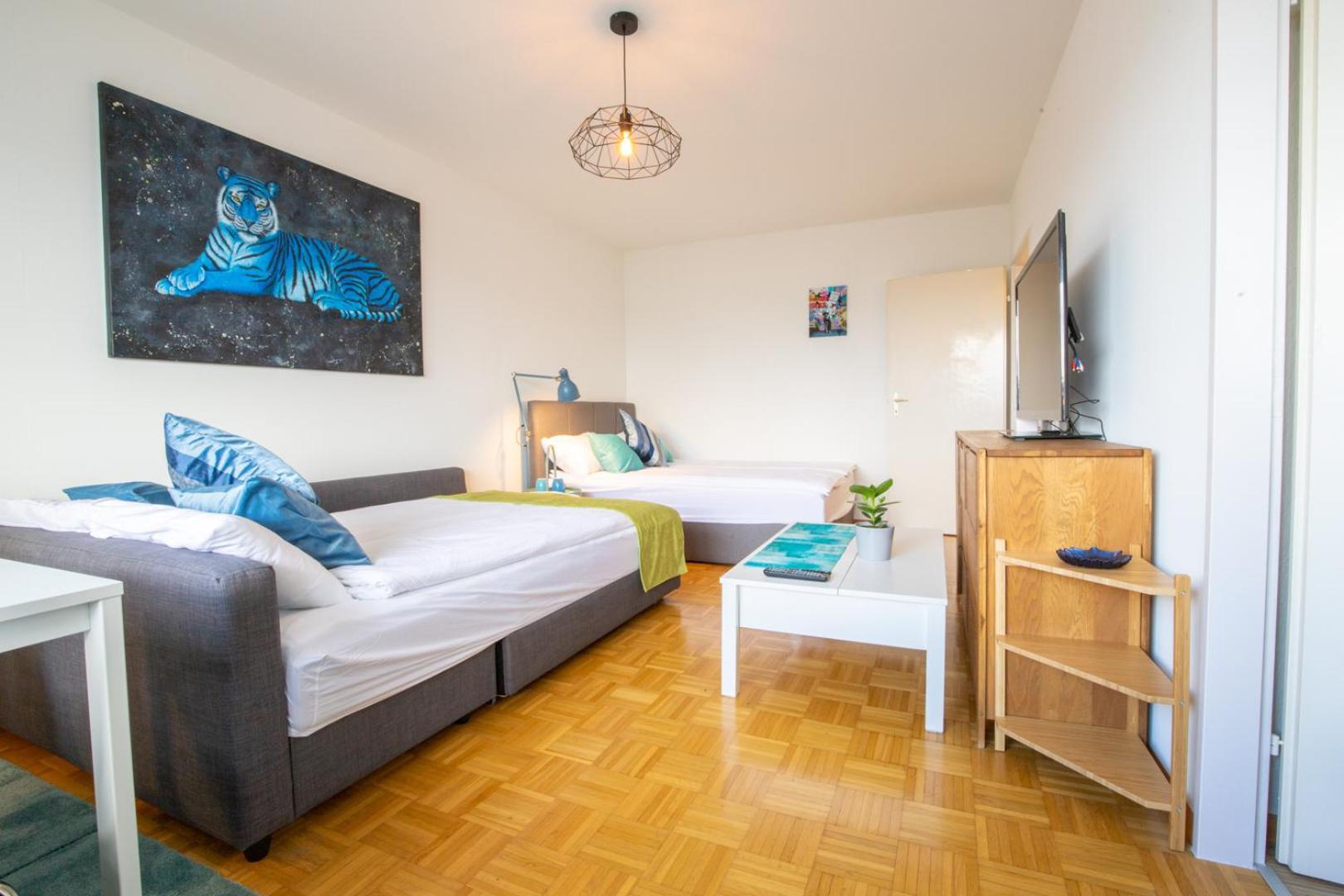 Special Blue Tiger Apartment Basel, Messe Kleinbasel 10-Star Exterior foto